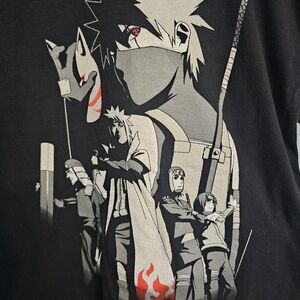 Anime Graphic Black T-Shirt.  #1165
